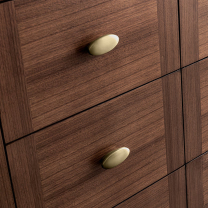 Amberly 48" Single Vanity Cabinet, Mid-Century Walnut