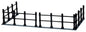 Black Canal Fence - 4 Piece Set