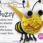 Buzzy the Bee String Doll Keychain