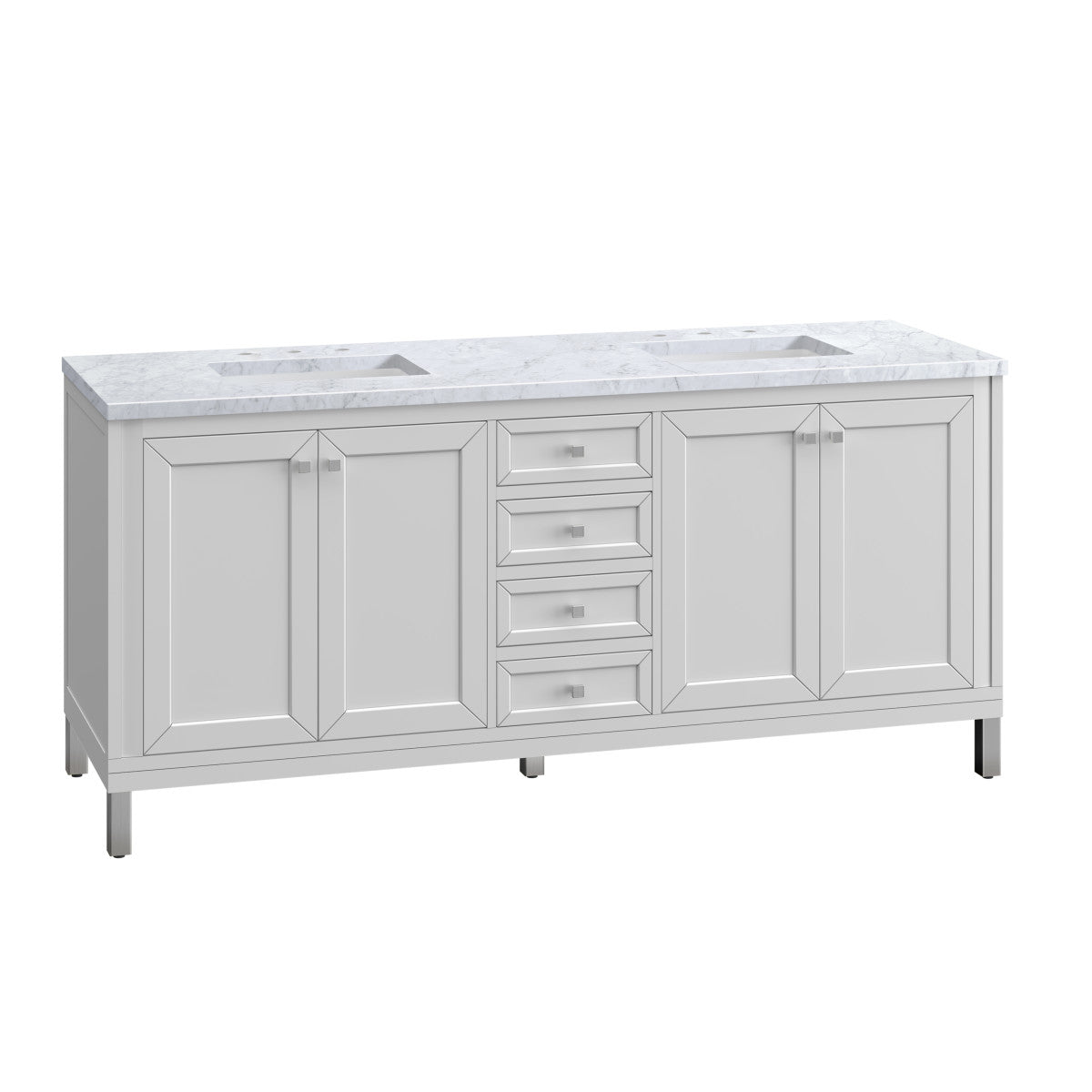 Chicago 72" Double Vanity Cabinet
