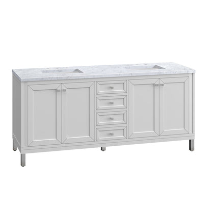 Chicago 72" Double Vanity Cabinet