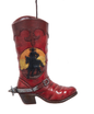 Western Cowboy Boot Ornament