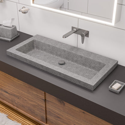 ALFI brand AB1772 Wall Mounted Modern Bathroom Faucet