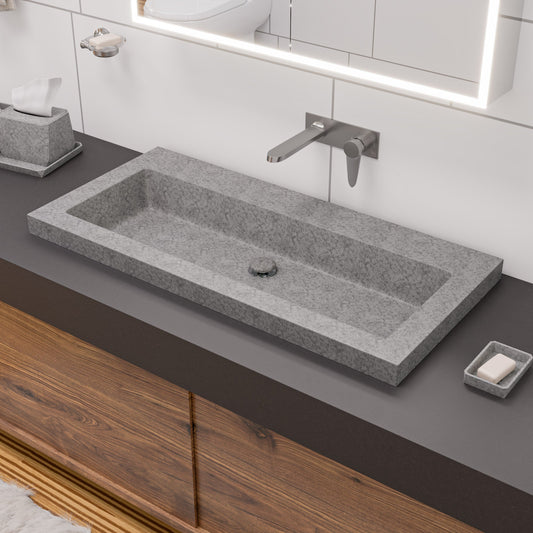 ALFI brand AB1772 Wall Mounted Modern Bathroom Faucet