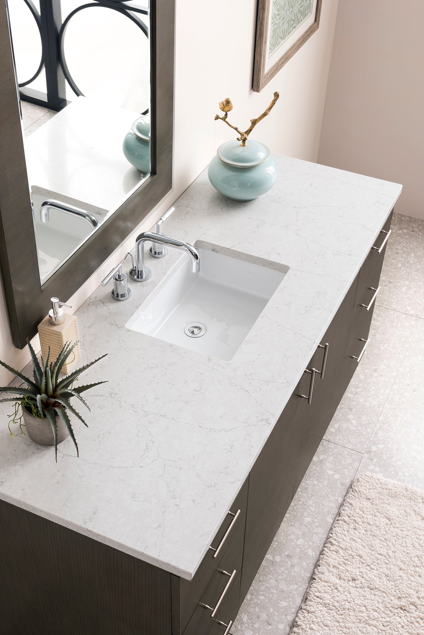 Metropolitan 60" Single Vanity Cabinet