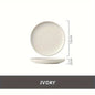 Nordic Style Ceramic Plate for Dining and Decor