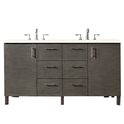 Metropolitan 60" Double Vanity Cabinet