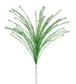 24"L SEQUIN/GLASS BEAD SPIKE SPRAY LIGHT GREEN