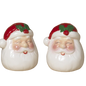 Santa Salt And Pepper Shakers