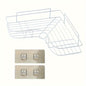 Triangle Wall Mounted Shower Caddy Rack for Easy Storage
