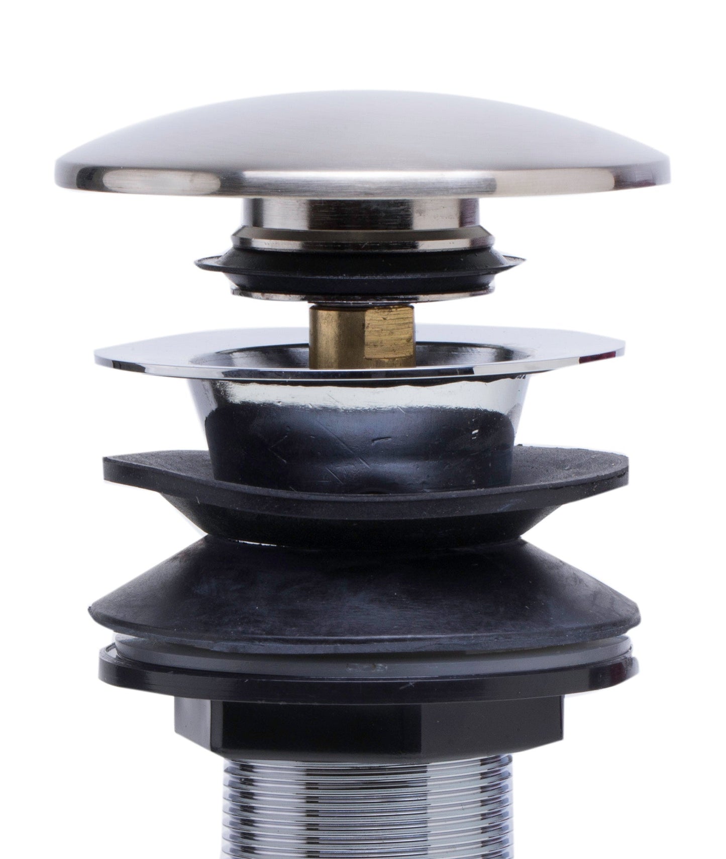 ALFI brand AB9056 Matte Pop Up Drain with Overflow