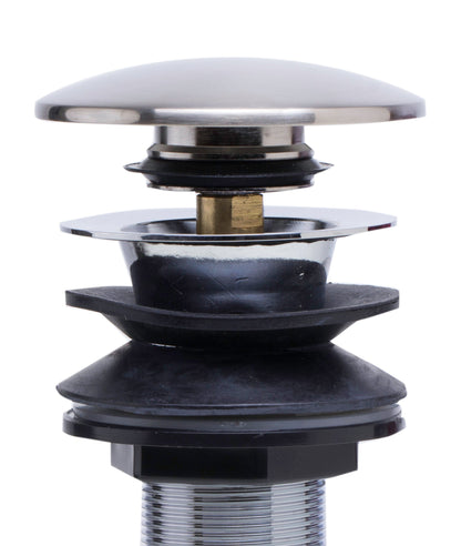 ALFI brand AB9056 Matte Pop Up Drain with Overflow