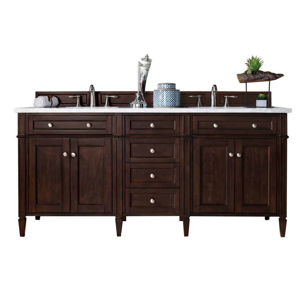Brittany 72" Double Vanity Cabinet