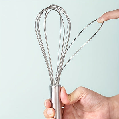 Stainless Steel Whisk Essential Egg Beater  Mixer Tool