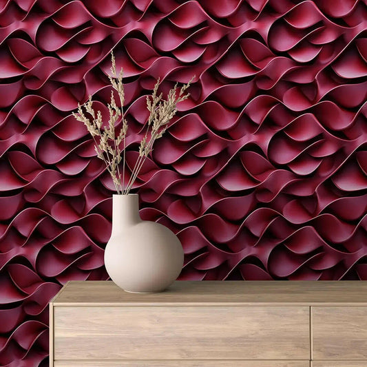 Crimson Velvet Cascade