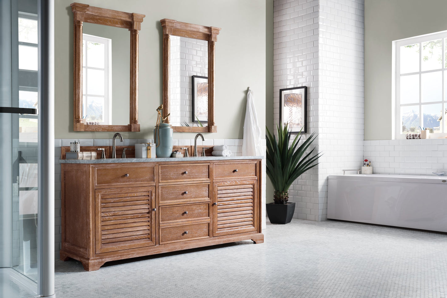 Savannah 72" Double Vanity Cabinet