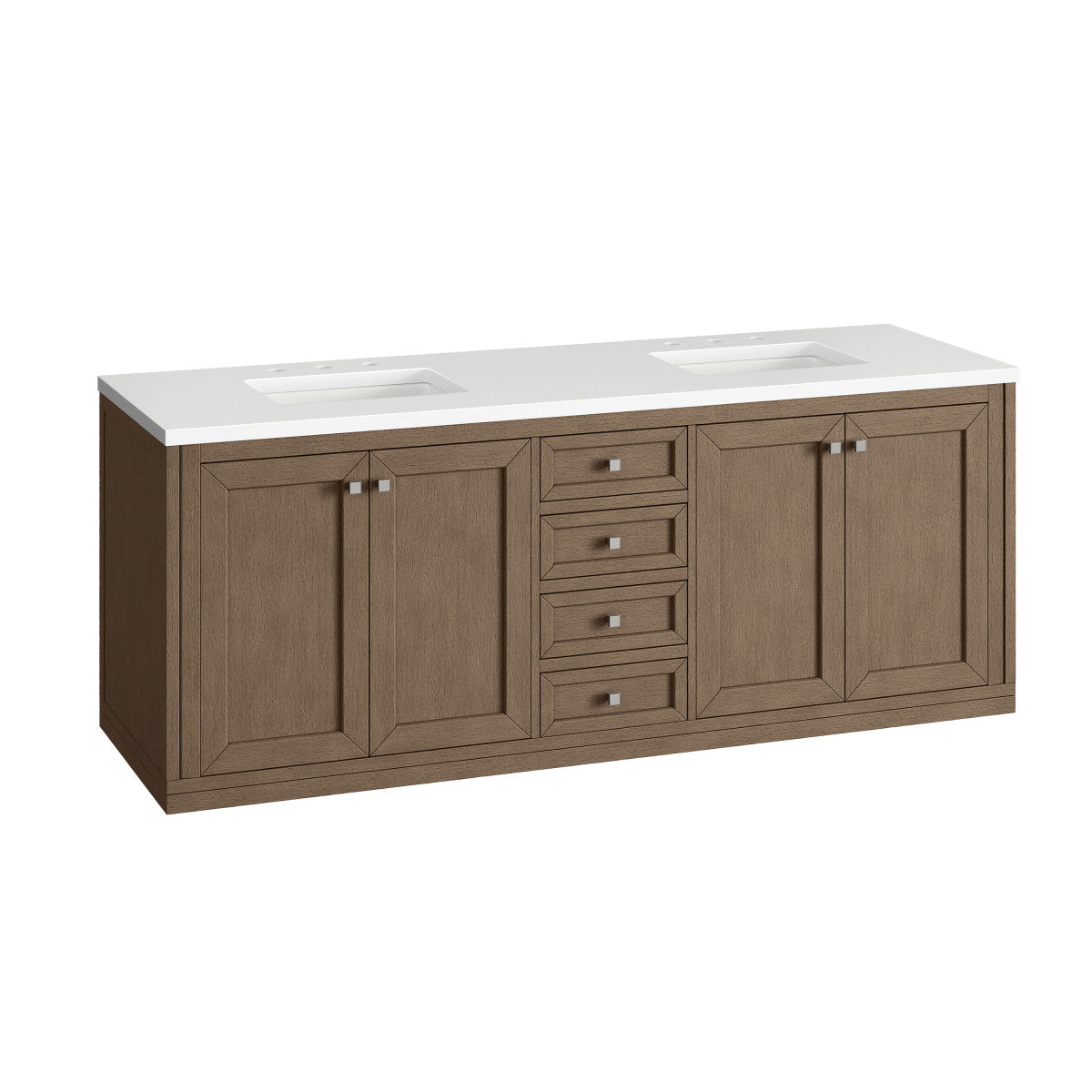 Chicago 72" Double Vanity Cabinet