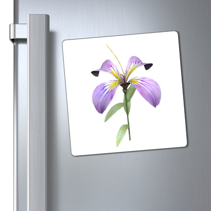 Purple Flower Magnets