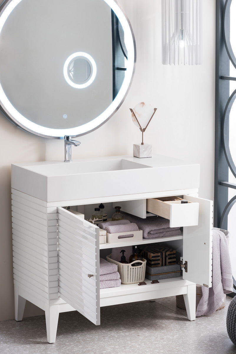 Linear 36" Single Vanity Cabinet