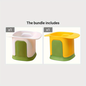 Versatile Manual Vegetable Chopper  Fry Cutter  Stainless Steel