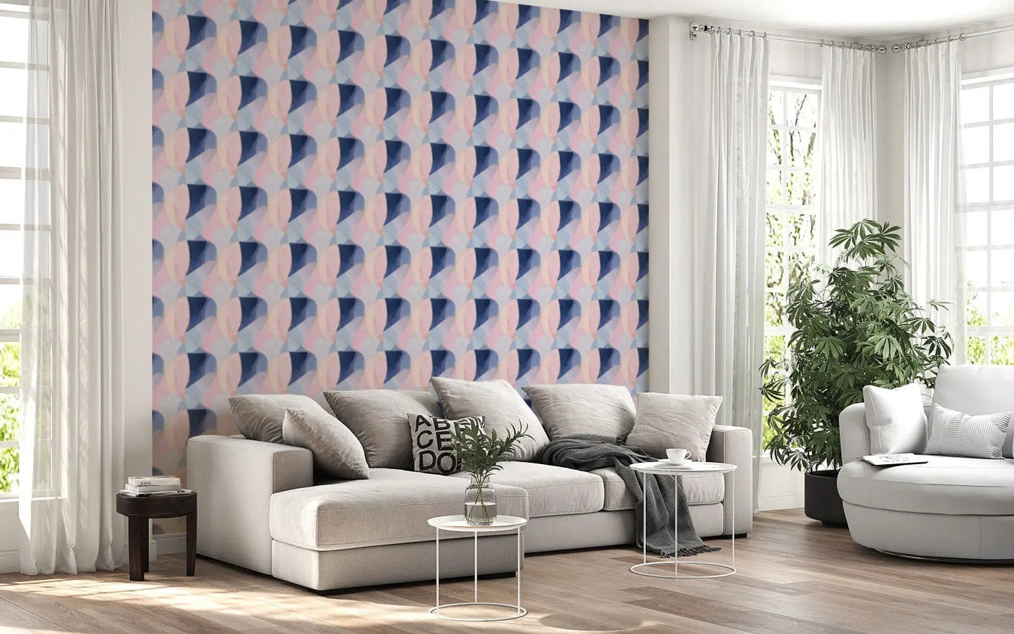 Gilded Pastel Serenity