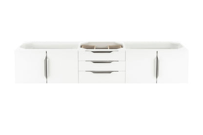 Columbia 72" Single Wall Mount Vanity Cabinet
