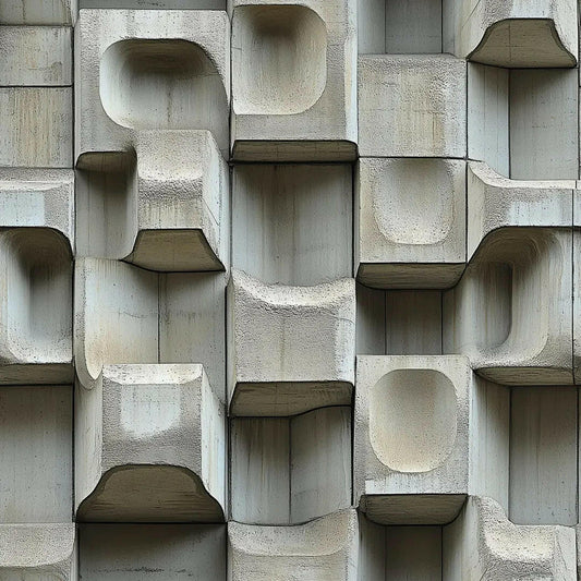 Brutalist Concrete Forms