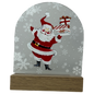 LED Santa Acrylic Shelf Sitter