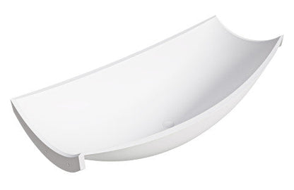 ALFI brand HammockTub2 HammockTub2 71" Solid Surface Resin Suspended Wall Mounted Hammock Bathtub