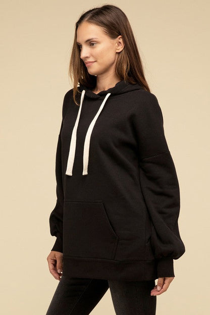 ZENANA Oversized Hoodie Longline Sweatshirt