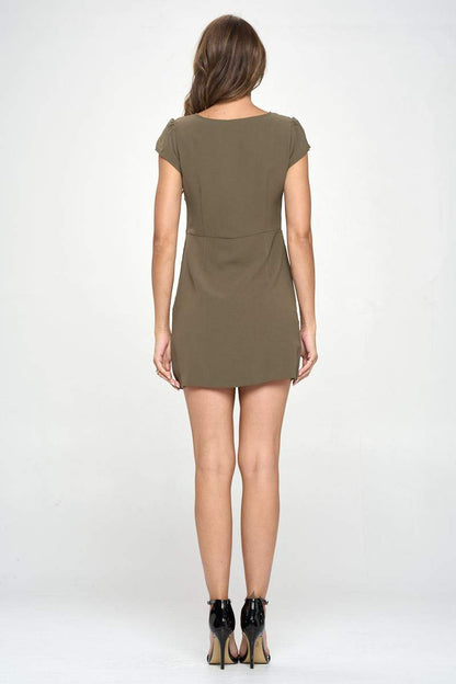 Geometric Cutout Detail Mini Dress | Apparel | Kitchen + Metal