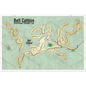 Bell Canyon Map, Ventura County, CA - POSTER PRINTS