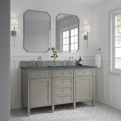 Brittany 60" Double Vanity Cabinet