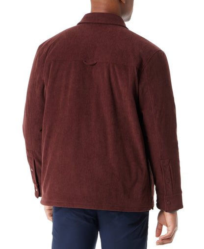 Bass Outdoor Size M Relaxed Fit Corduroy Shirt Jacket - Rum Raisin NWT