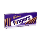 Cadbury Dairy Milk Fingers Chocolate Covered Biscuits PMP 114g (UK)