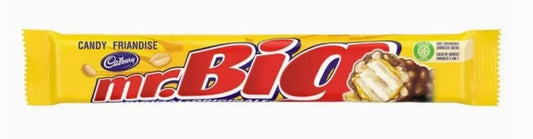 Cadbury Mr. Big Original – Chocolate, Peanut & Wafer Candy Bar 60g (Canada)