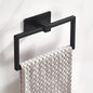 Elegant PunchFree Square Gold Towel Rack