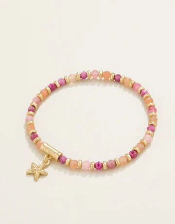 Calm Waters Stretch Bracelet – Ruby Sunstone