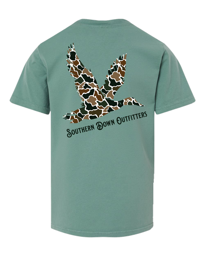 Camo Mallard Youth Tee