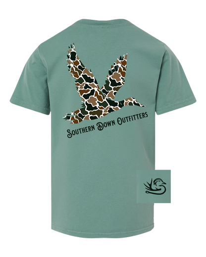 Camo Mallard Youth Tee