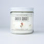 Amber Sunset Tallow + Beeswax Candle