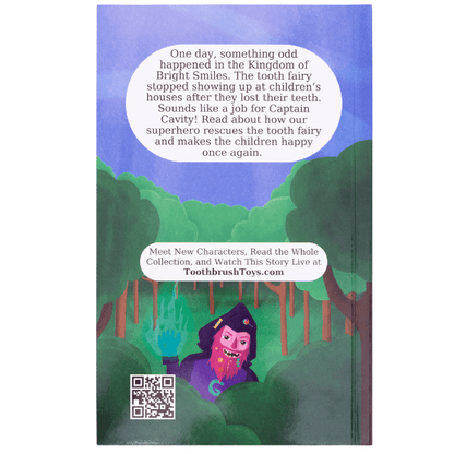 Captain Cavity and the Tooth Fairy Adventure Book by Toothbrush Toys