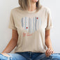 Love Is All Around, Winter Forest, Cardinal, Heart, Super Soft Tshirt, Valentine's Day
