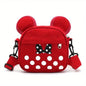 Cartoon Mouse Shaped Mini Coin Purse Shoulder Bag
