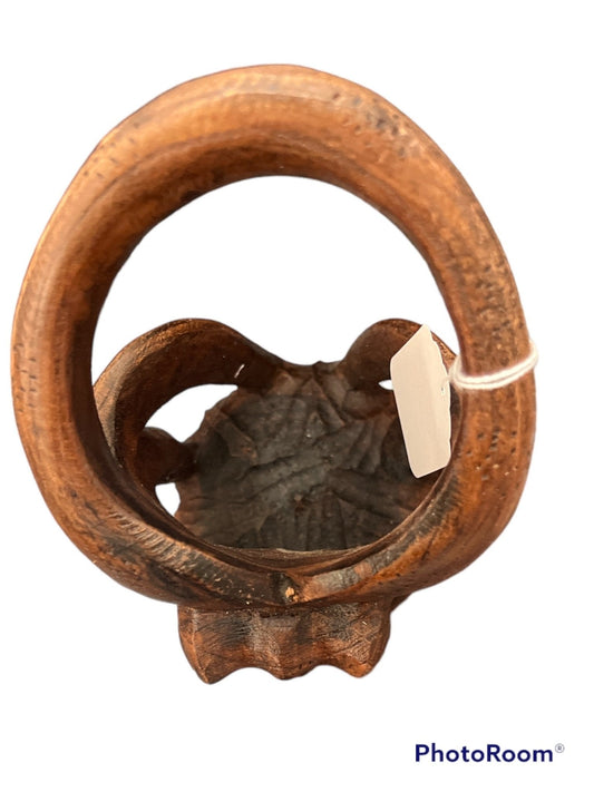 Carved Wine Bottle Holders- 2 Styles, Octopus, Sea Turtle