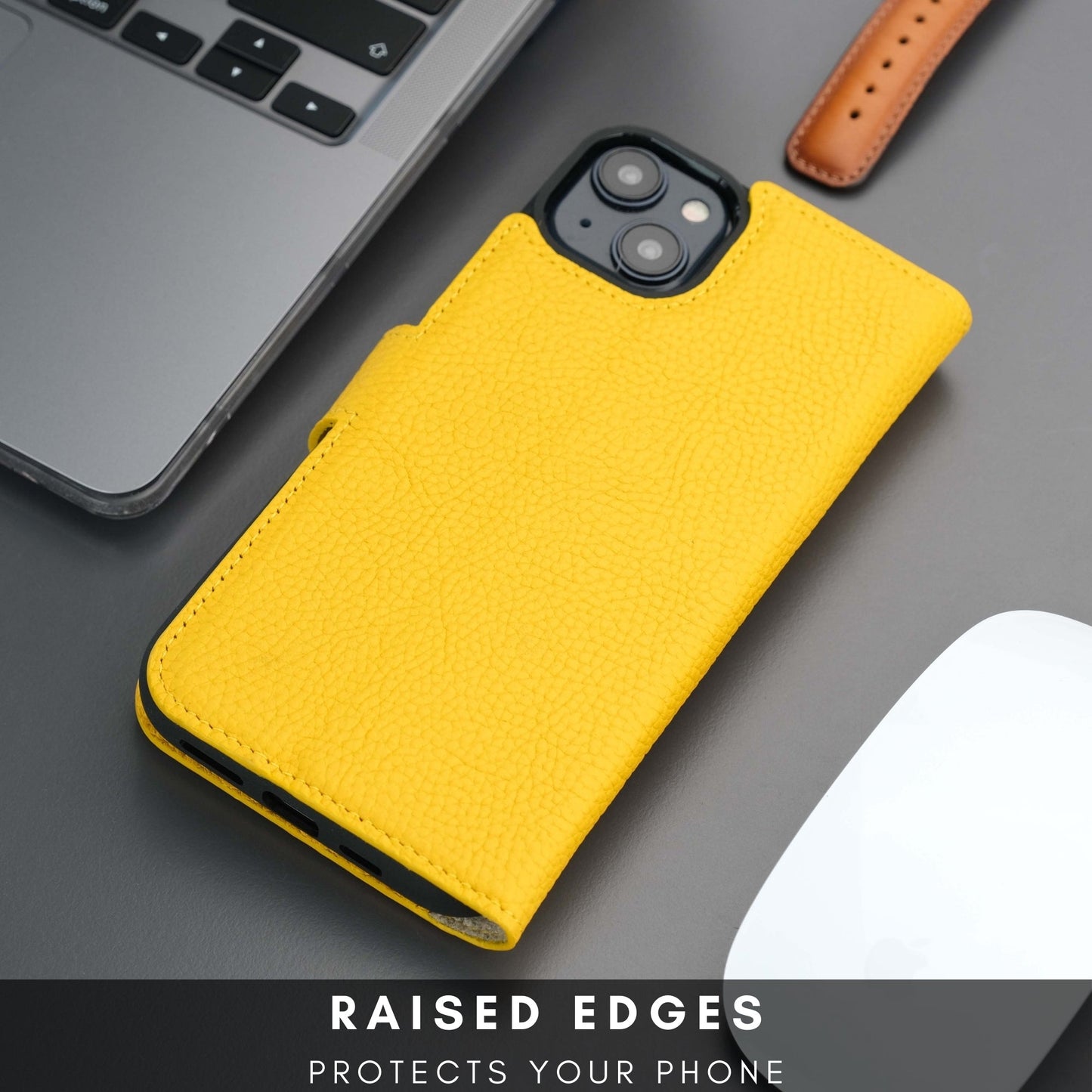 Casper iPhone 16 Plus Wallet Case Leather MagSafe