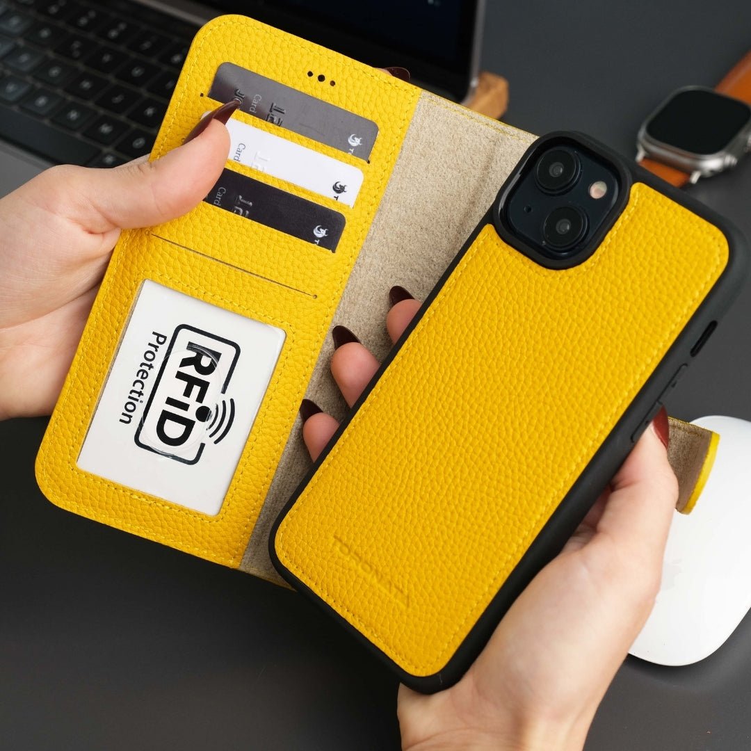 Casper iPhone 16 Plus Wallet Case Leather MagSafe