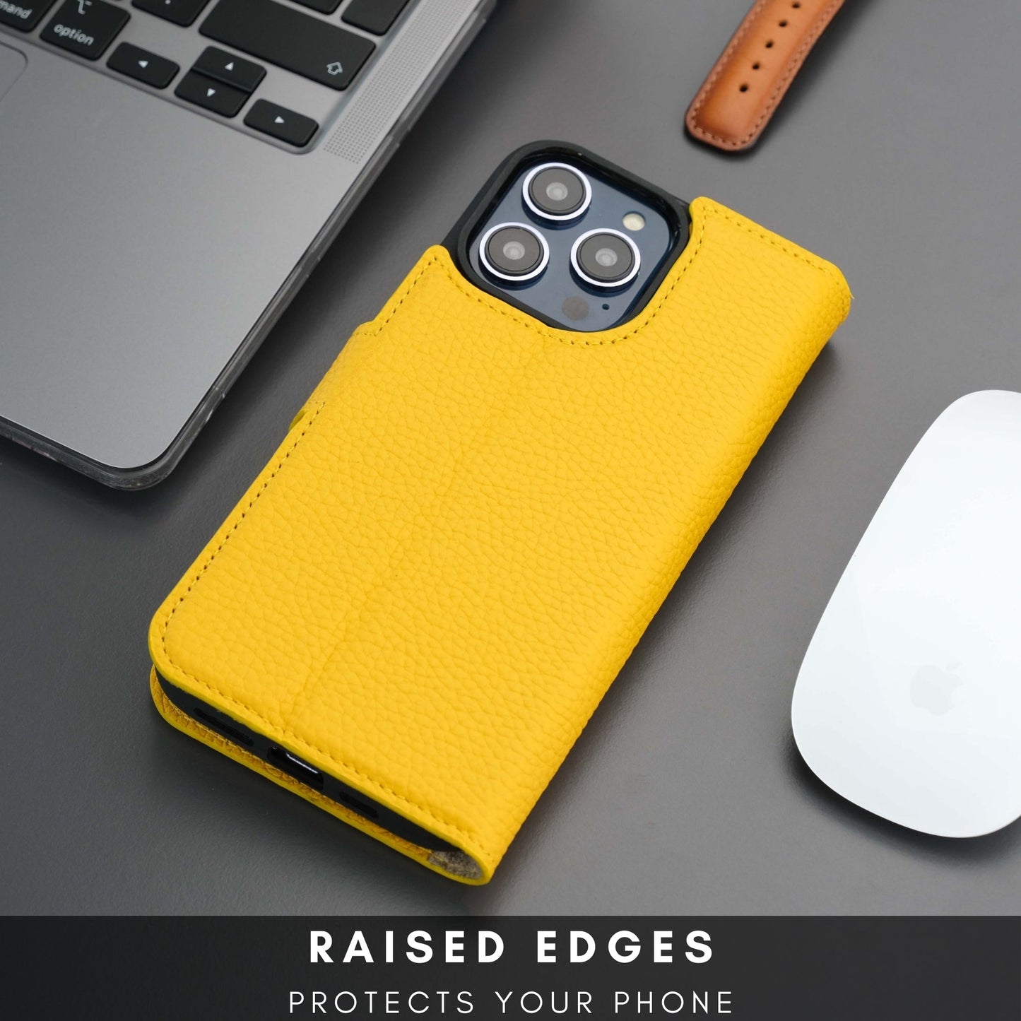 Casper Leather iPhone 14 Pro Max Wallet Case | MagSafe