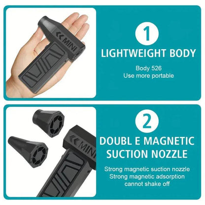 Turbo Fan Mini Air Blower – High-Power Silent Jet Blower with Type-C Fast Charging