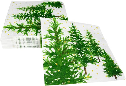 White Christmas Napkin Luncheon